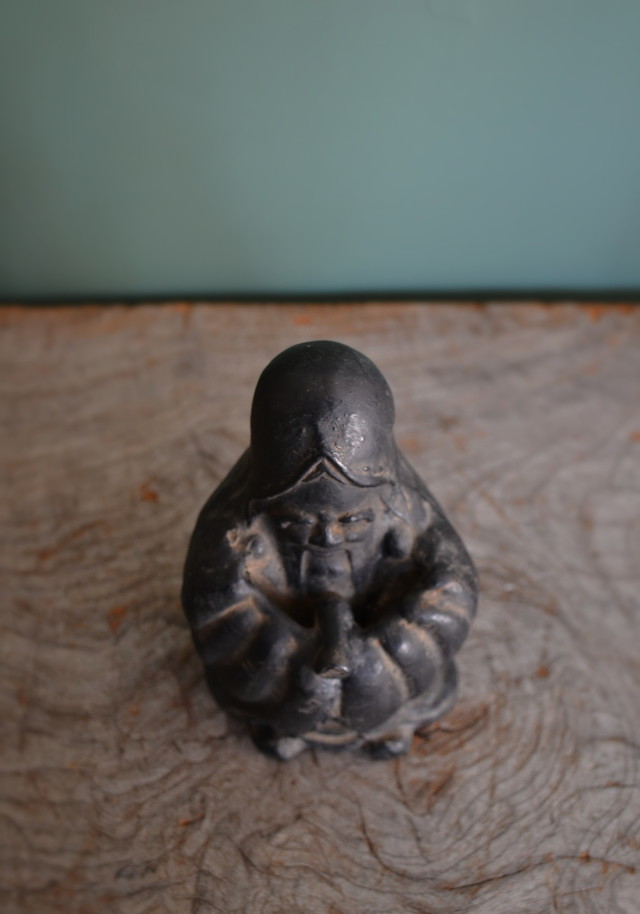 福緑寿　土人形　寿老人　