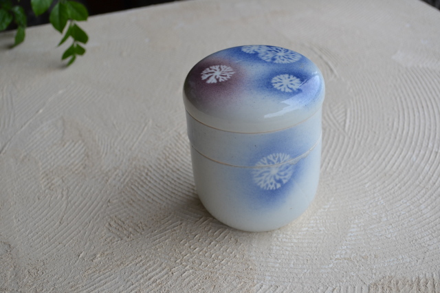 雪結晶紋二段重