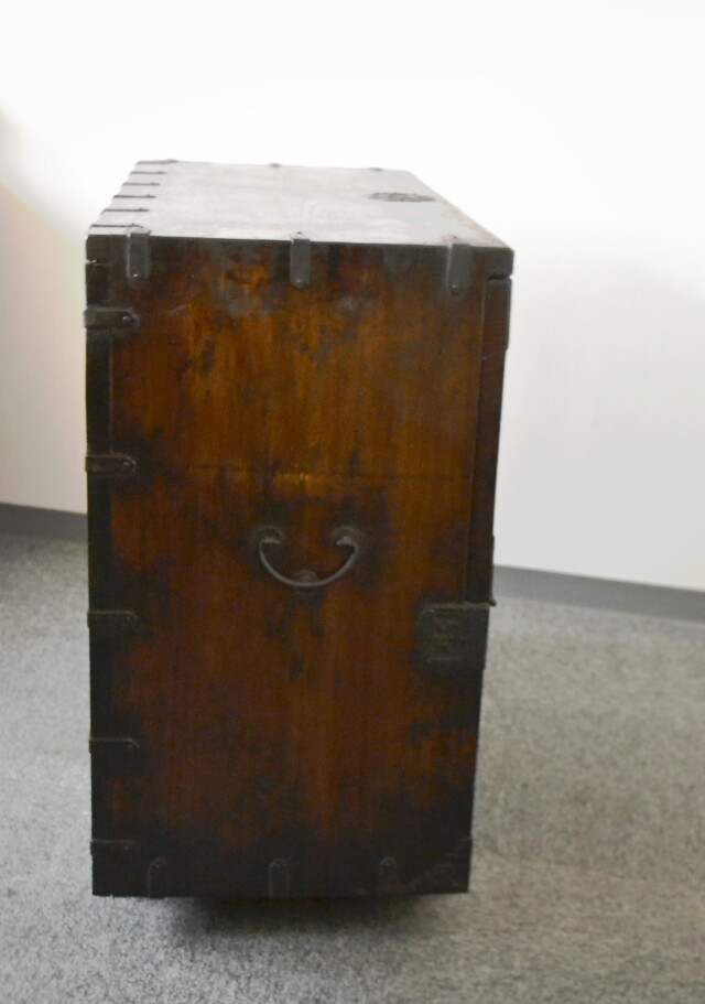 韓国アンティーク家具　李朝箪笥　李朝バンダジ 幅965 高さ850ｍｍ