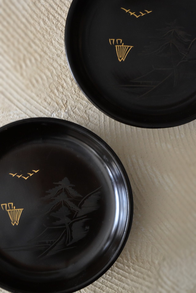 アンティーク　皿　8月31日まで 正木春蔵 染付 網代波文輪花楕円皿X ｜ 暮らしのうつわ花田 和