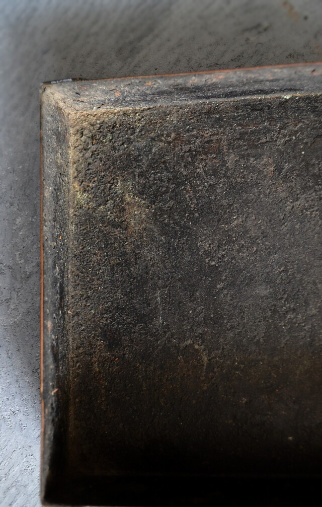 卵焼き器フライパンと塩コショウ入れと小瓶セット　古道具