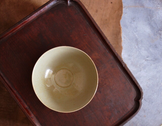 高麗青磁縞花弁鉢　青磁鉢　竜泉窯　南宋　縞花弁鉢　古玩　茶器　