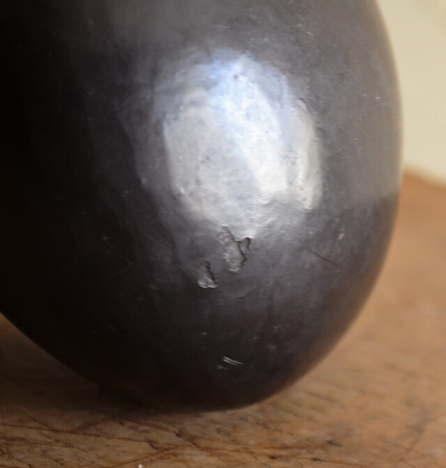 バルネグロ　メスカル壷　黒陶