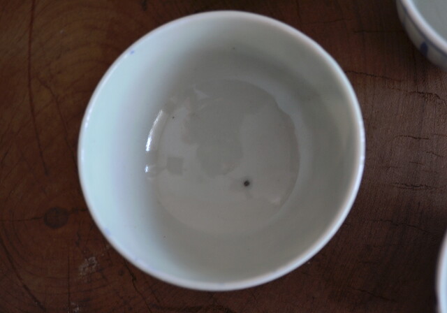 柄違い煎茶茶碗　5個セット