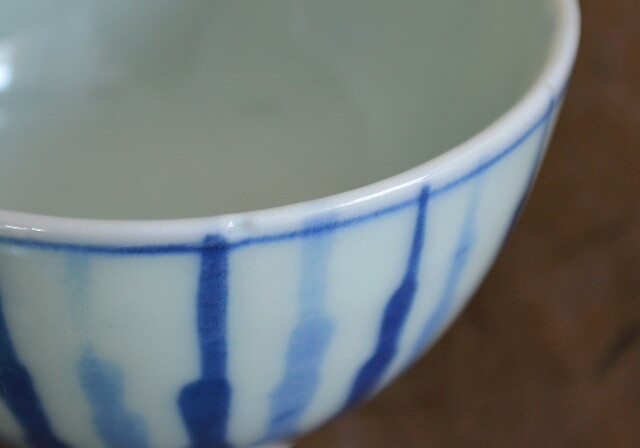 柄違い煎茶茶碗　5個セット