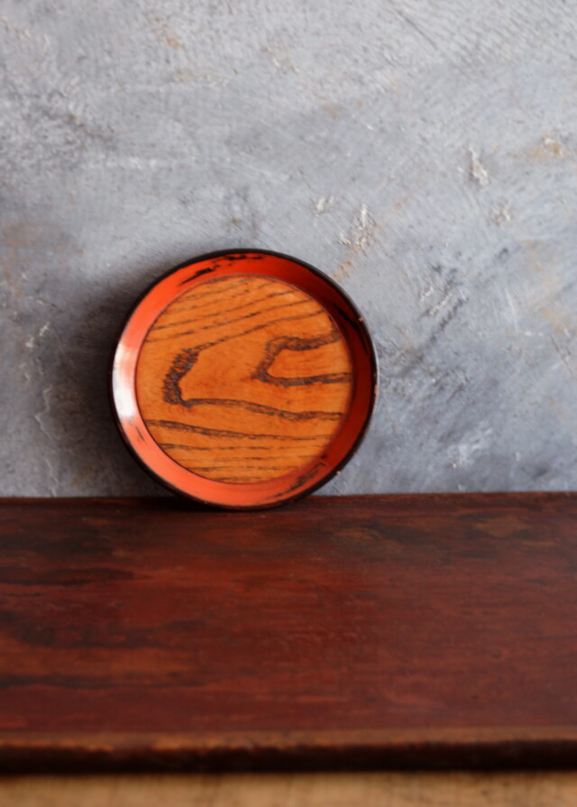 民藝　木皿 小皿　茶台　根来　　木製工芸品　古道具