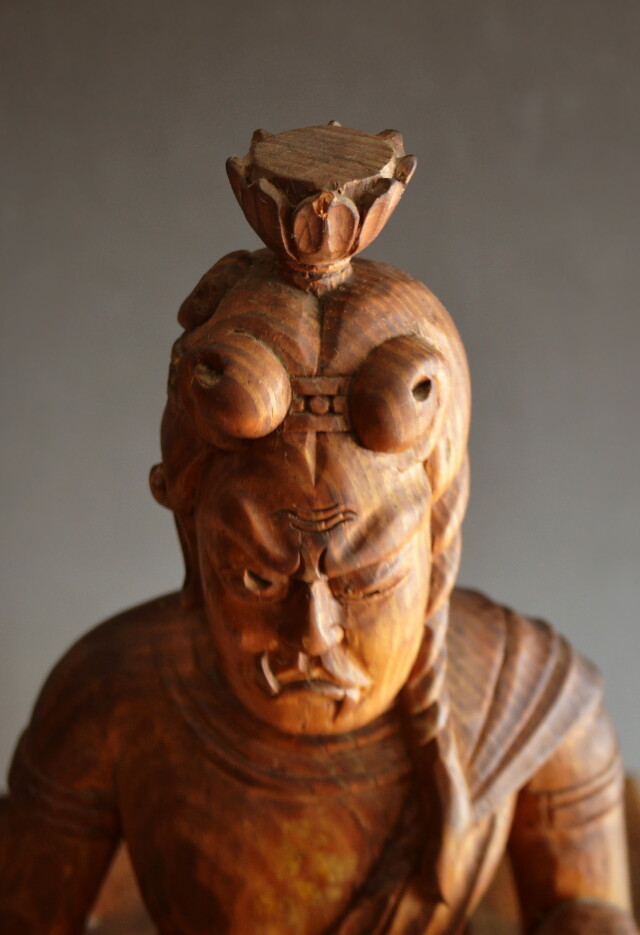 不動明王　仏像　木彫仏　不動明王坐像　仏教美術