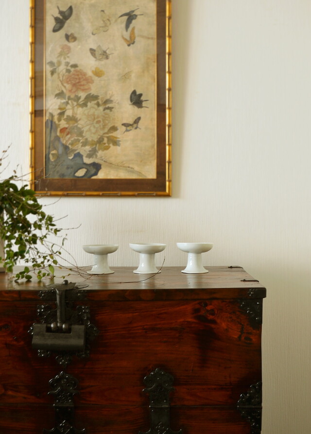 白磁祭器 　蝋燭立て　急須台　コンポート　和食器　白磁器　キャンドルスタンド　再入荷　1個