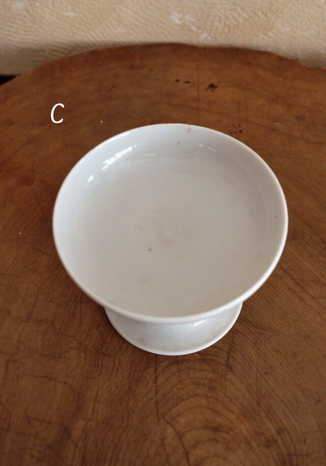白磁祭器 　蝋燭立て　急須台　コンポート　和食器　白磁器　キャンドルスタンド　再入荷　1個