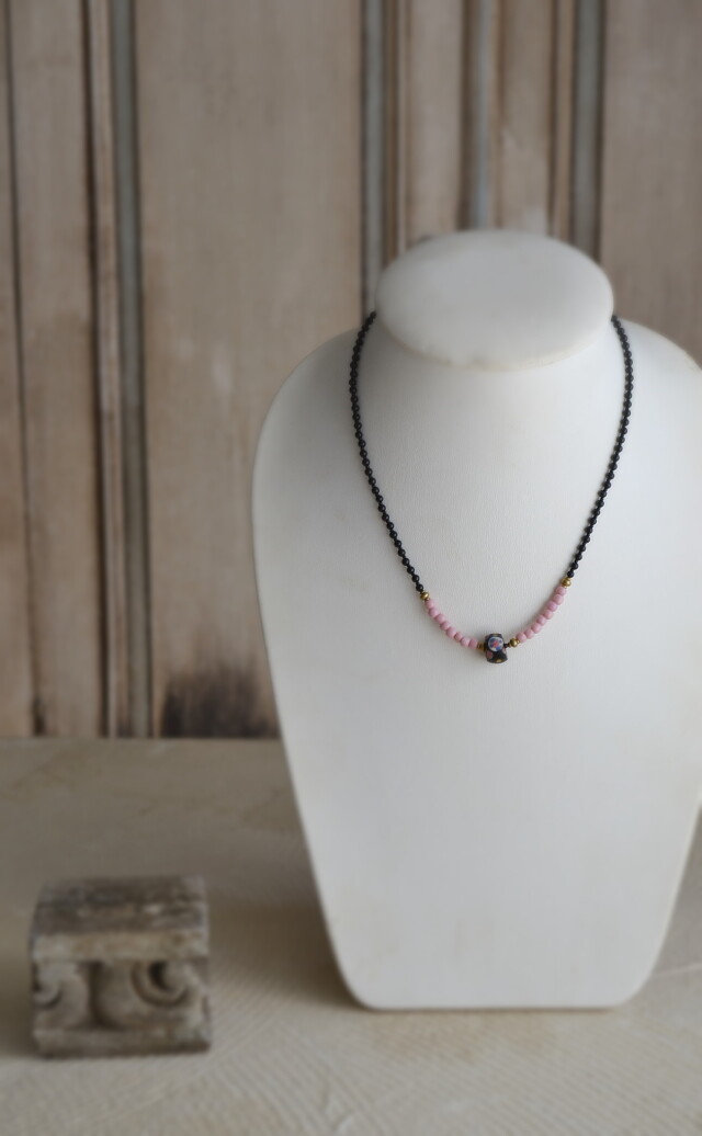 Antique Sam's Collection アンティーク蜻蛉玉 ネックレス
