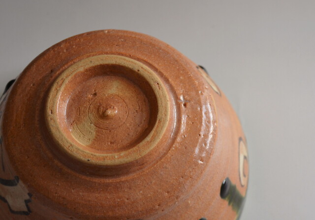 Antique 加藤十右衛門作 織部茶碗