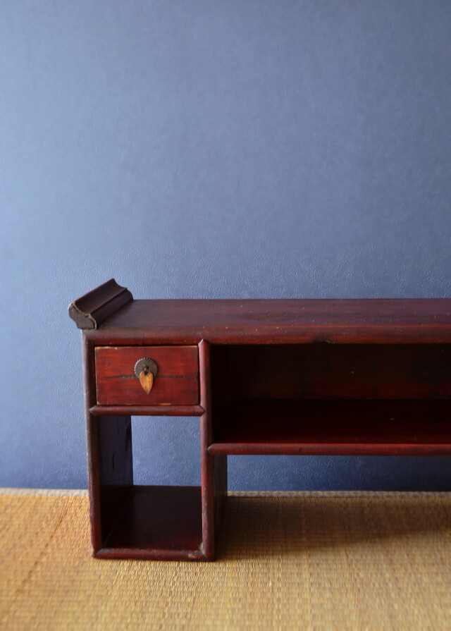 李朝書案　経床　机　李朝家具