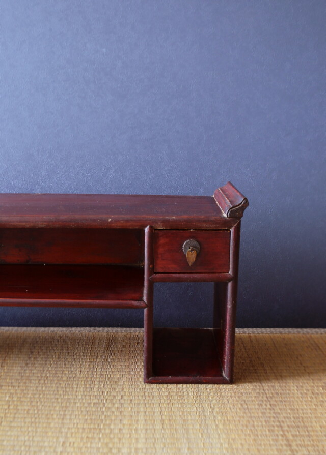 李朝書案　経床　机　李朝家具