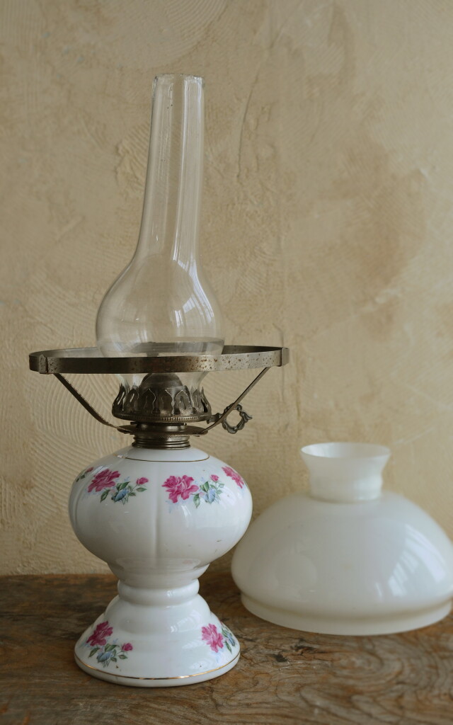 陶製オイルランプ - 置物