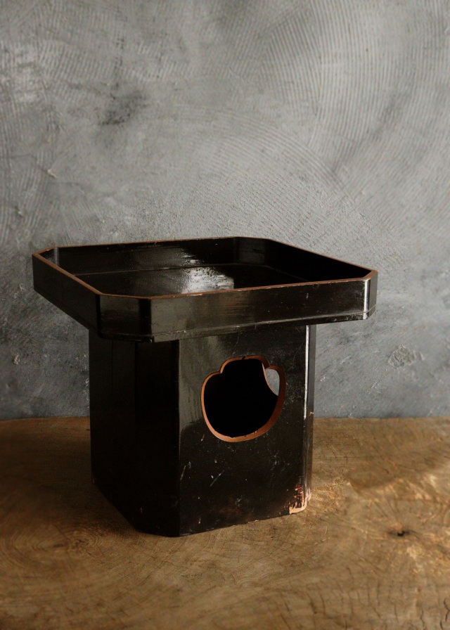 三方 漆膳 お膳 お月見 三宝 飾り台Antique Sam's Collection