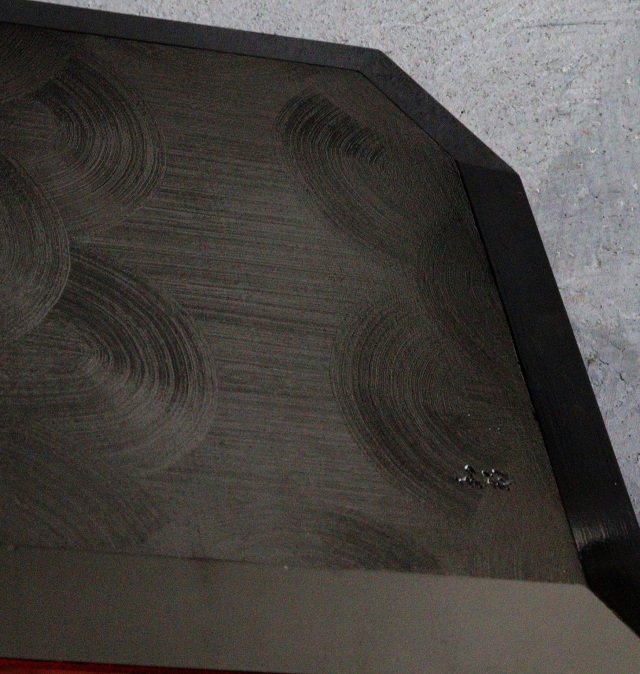 鎌倉彫　竹紋　折敷　お盆　花台　煎茶盆　手仕事　民藝　盆