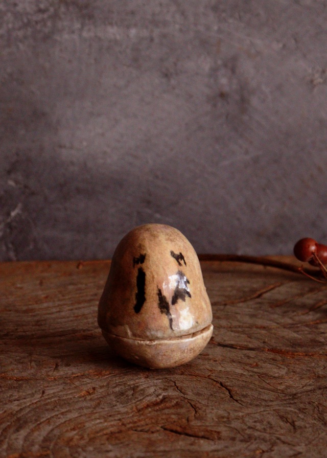 お化けの香合 ハロウィン 10月茶会 みたて 茶道具 茶器 香合