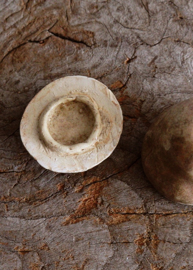 お化けの香合　ハロウィン　10月茶会　みたて　茶道具　茶器　香合