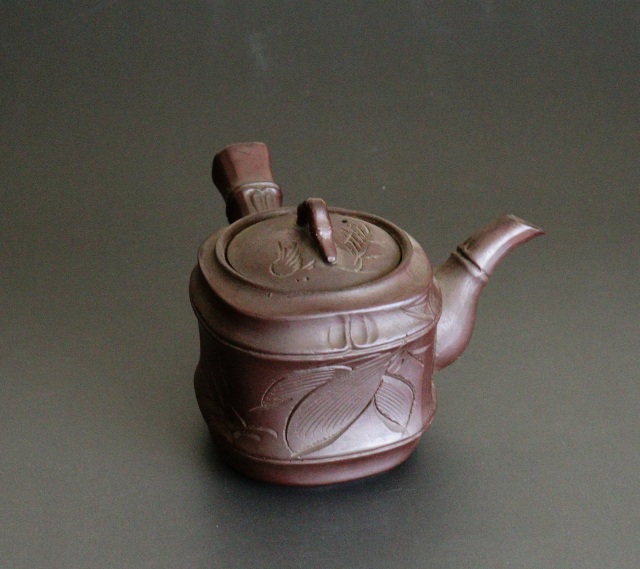 急須　茶器　煎茶道具　中国茶　煎茶　煎茶器　万古急須　萬古急須　茶注　茶瓶　横手急須　竹節