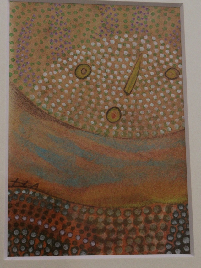 現代アート 絵画 （無題」 段ボールにアクリル * 現代アート
