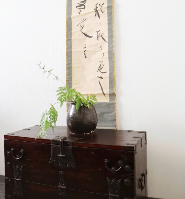 バンダジ　韓国アンティーク家具　李朝箪笥　李朝バンダジ　送料込み