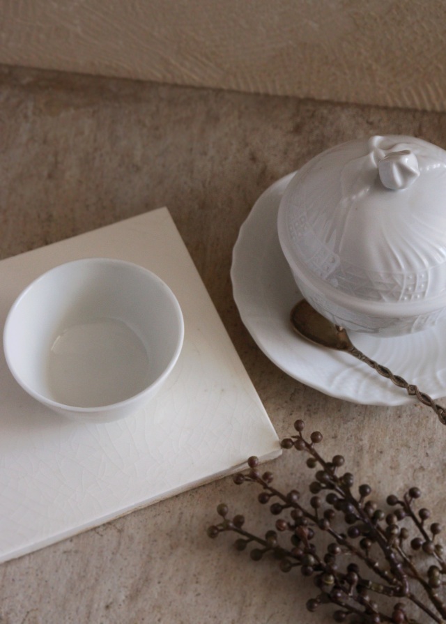 白磁煎茶茶碗　向付　小鉢　白磁　2客組　茶器　煎茶碗　白磁　酒器