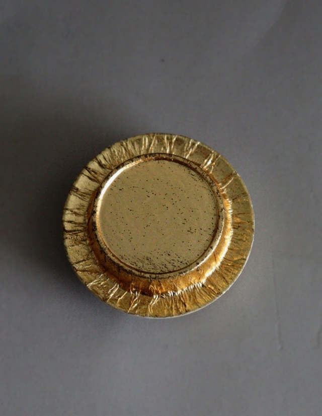 新歓嗣作　伊賀茶入　茶道具　茶器