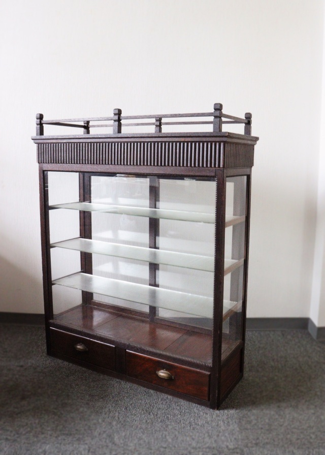 レトロガラスケース ショーケース Gケース コレクションケース