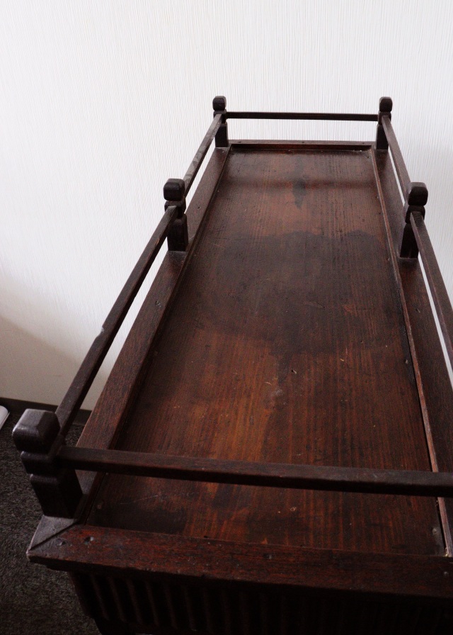 レトロガラスケース　ショーケース　コレクションケース　両面タイプ　ガラスケース　