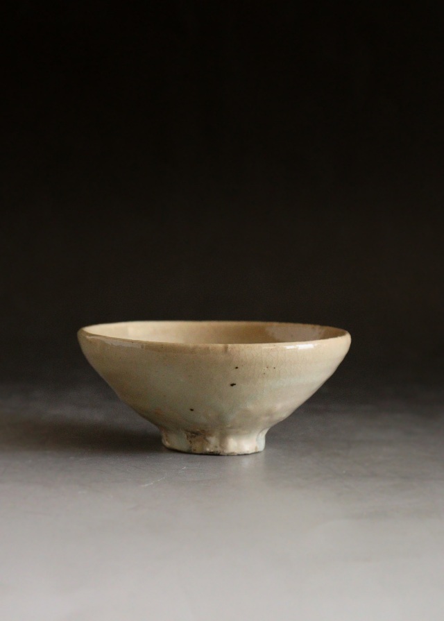 竹花正弘作　粉引盃　酒器　ぐいのみ　浪瀬窯　酒器　　酒盃　粉引