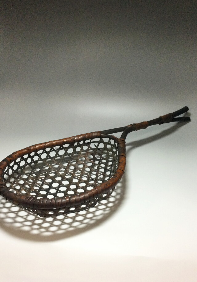 古竹の味わいあるうどんすくい
