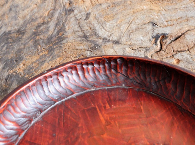 讃岐盆 讃岐彫 楕円 お盆 煎茶盆 手仕事 民藝 盆 Antique Sam's Collection