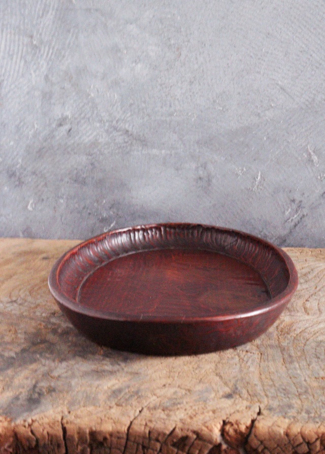 お盆　アンティーク イタリアから届いたアンティーク調のトレイ、真鍮✕ポプラ材の