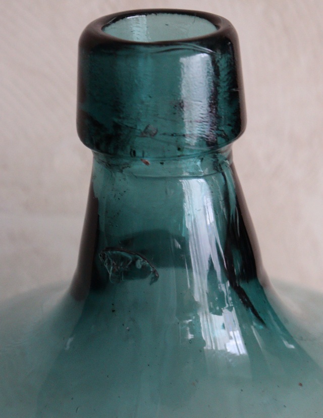 デミジョンボトル　古いガラス大瓶　大瓶　古道具　ガラスボトル　フラワーベース　インテリア　ヴィンテージ