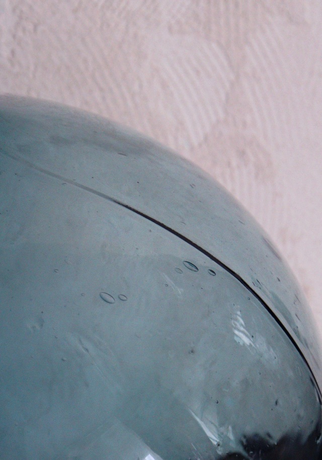 デミジョンボトル　古いガラス大瓶　大瓶　古道具　ガラスボトル　フラワーベース　インテリア　ヴィンテージ