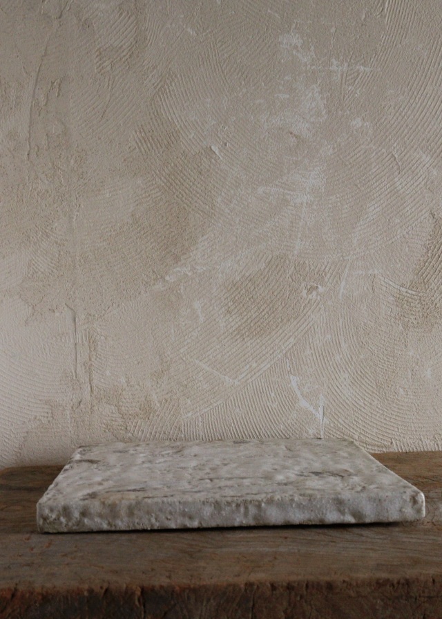 志野焼敷板 陶板 敷板 敷瓦 瓦板 花台 みたて 茶道具