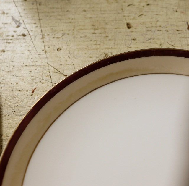 モダンなパン皿 レトロ 5枚セット MARUMI陶園 MEIT0ENAntique