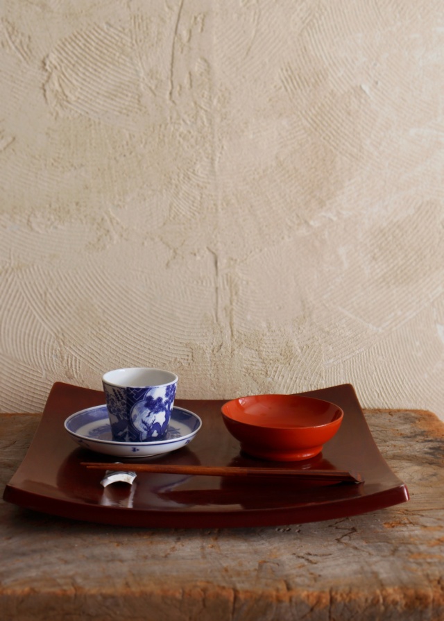 輪島朱塗碗 朱塗向付 小皿5枚 漆皿 朱塗皿 5枚組Antique Sam's Collection