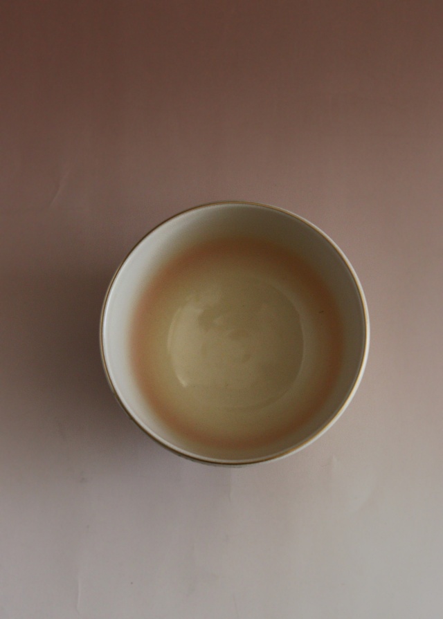 中村陶彩作茶碗　立雛　京焼　茶道具　抹茶碗　ひな祭り　