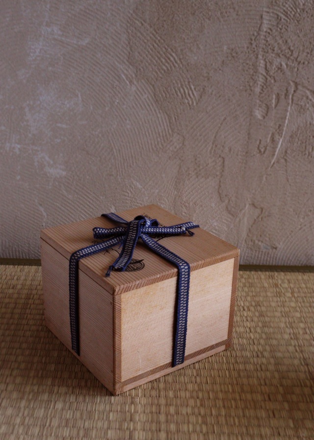 仁清写菖蒲紫陽花絵茶碗 中村陶彩作茶碗 京焼 茶道具 抹茶碗