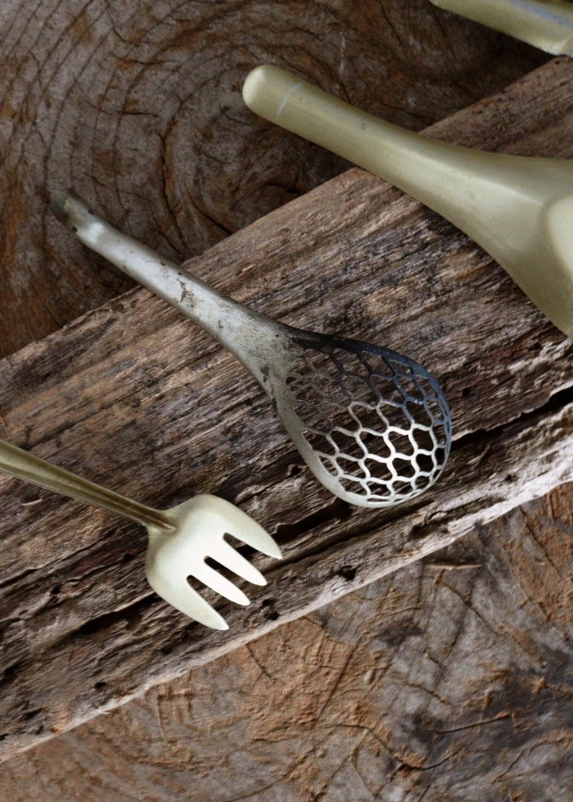 散蓮華　レンゲ　茶則　スプーン　茶合　茶量　道具　古道具　ホーク　匙　