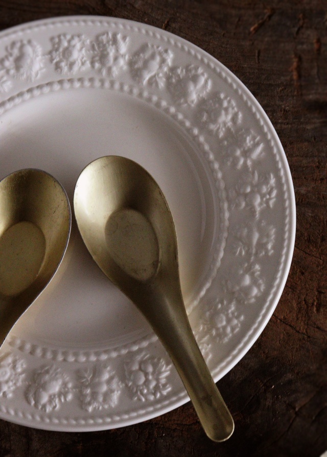 散蓮華　レンゲ　茶則　スプーン　茶合　茶量　道具　古道具　ホーク　匙　