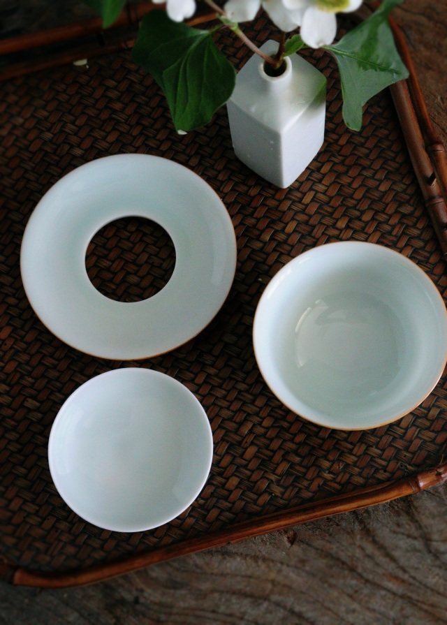 景徳鎮白磁茶壷　 抱翁堂 白磁急須　影青　ガイワン　蓋碗　茶器3客　中国茶　煎茶器　急須　茶注　茶壷　白磁器