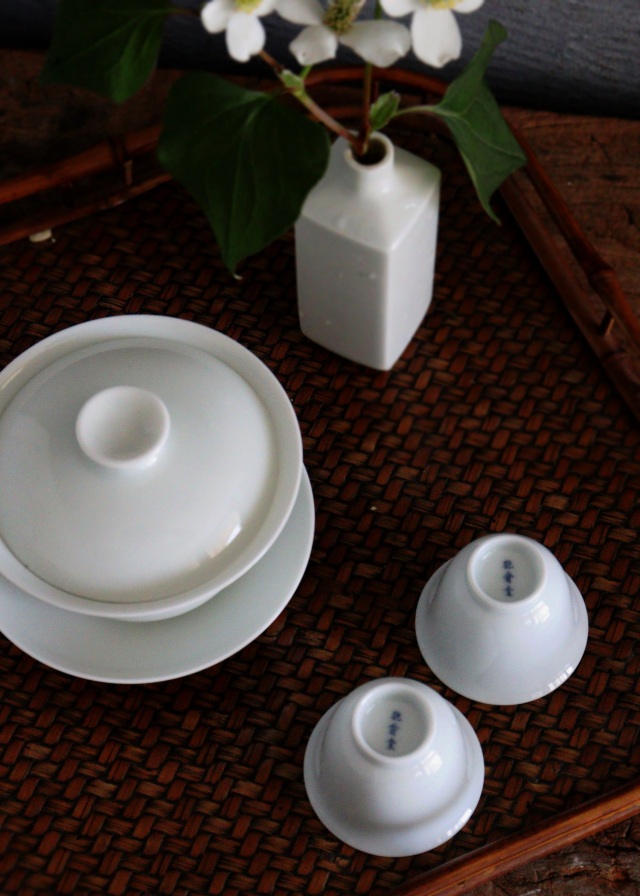 景徳鎮白磁茶壷　 抱翁堂 白磁急須　ガイワン　蓋碗　