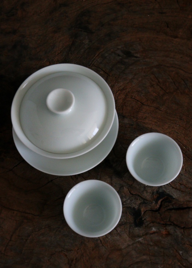 景徳鎮白磁茶壷　 抱翁堂 白磁急須　ガイワン　蓋碗　