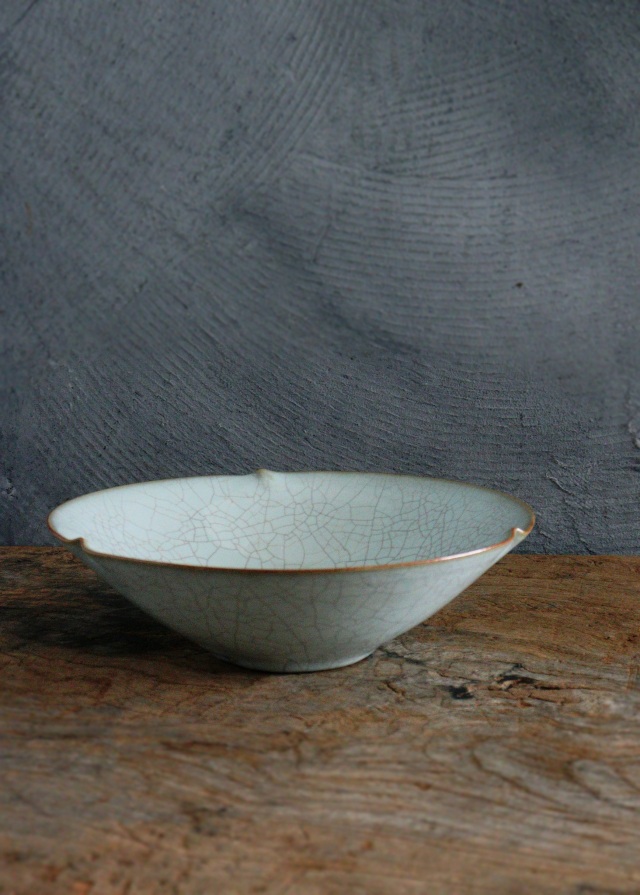 青甕　輪花鉢　草薙洋二郎作　鉢　青磁釉　茶盤　菓子器