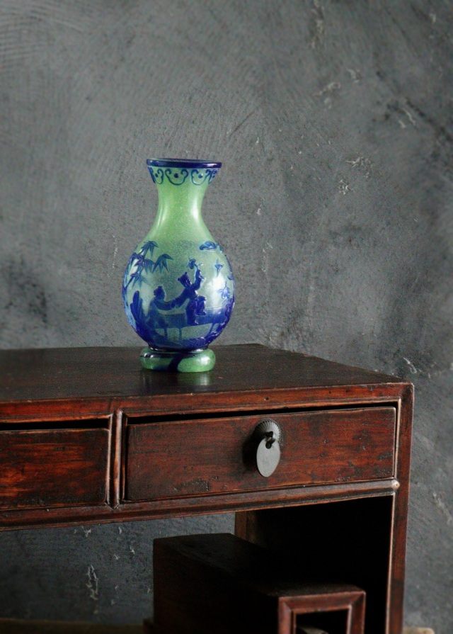 唐物 乾隆ガラス 乾隆硝子 練込模様 盃 5客 合箱付 file.jpg