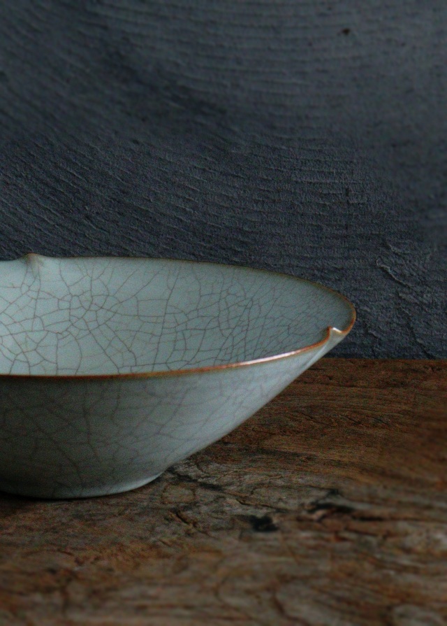 青甕　輪花鉢　草薙洋二郎作　鉢　青磁釉　茶盤　菓子器