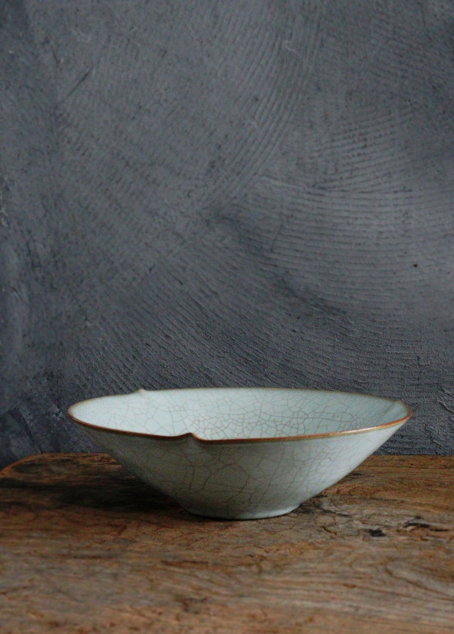 青甕　輪花鉢　草薙洋二郎作　鉢　青磁釉　茶盤　菓子器