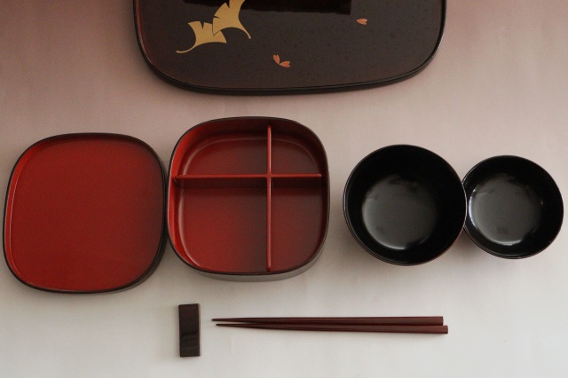 未使用品　輪島塗 卓上膳 5客会席膳/懐石膳/お膳セット⭐︎お値下げ中⭐︎ 未使用品 輪島塗 卓上膳 5客 会席膳/懐石膳/お膳 茶道具 漆器